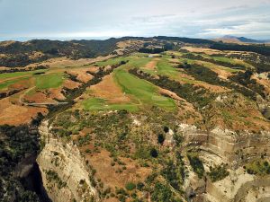 Cape Kidnappers 12th 14th Aerial